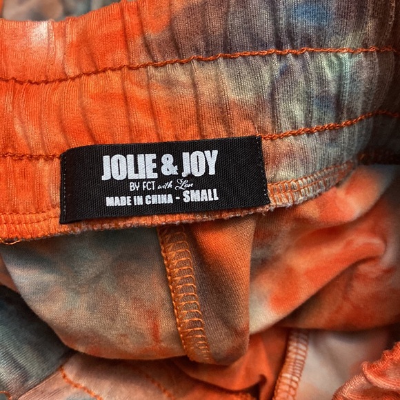 Jolie & Joy tie dye sweat pants with elastic waist - Picture 6 of 11